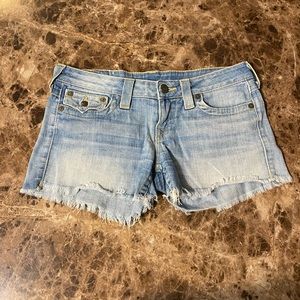 True Religion Keira Denim Jean Shorts